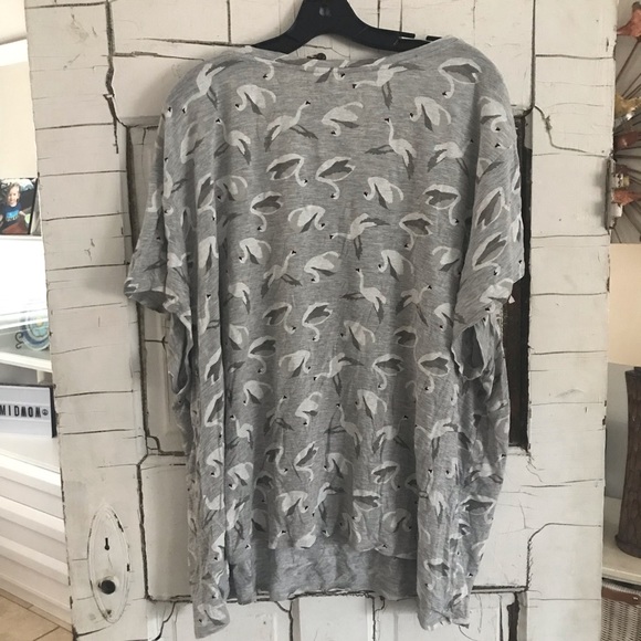 H&M swan top 3X - Picture 4 of 6